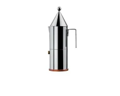Caffettiera espresso la conica acciaio 6 tazze Alessi