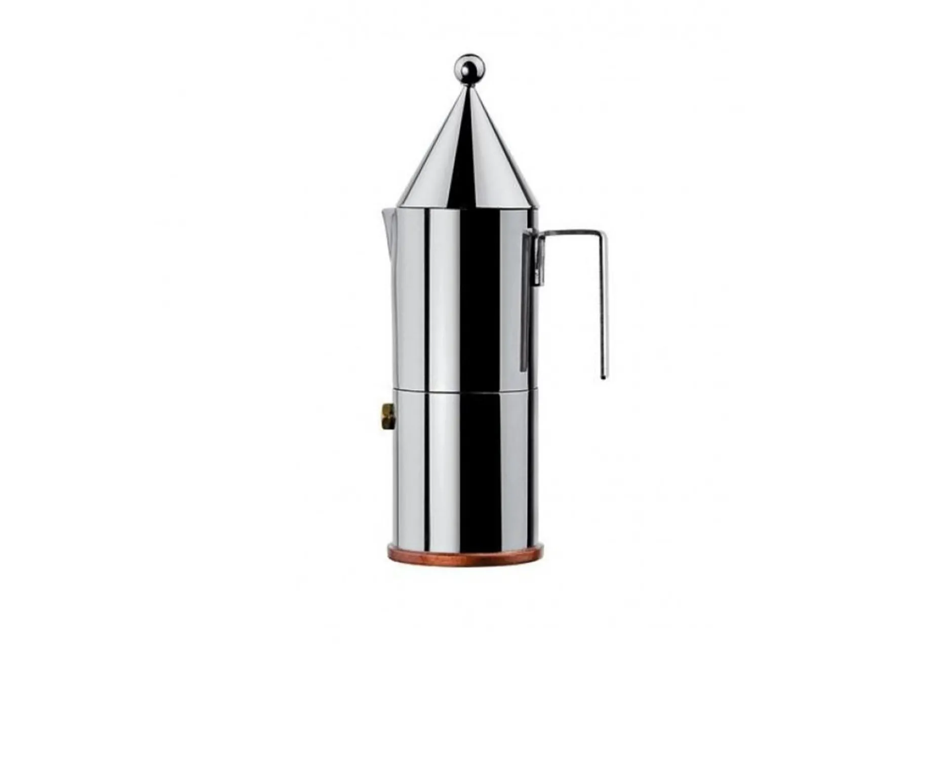 Caffettiera espresso la conica acciaio 6 tazze Alessi