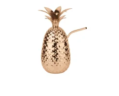 Calice ananas bar acciaio ramato Paderno