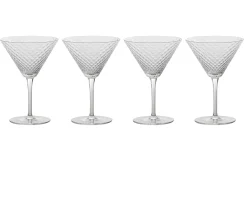 Calice martini veneziano mixology 4 pezzi Zafferano