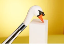 Calzascarpe cigno dipinto a mano Selezione zanolli