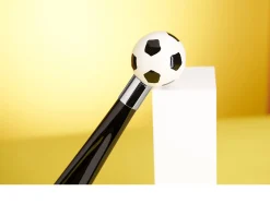 Calzascarpe pallone da calcio dipinto a mano Selezione zanolli