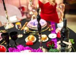 Candeliere argento ad una fiamma in stile inglese Selezione zanolli