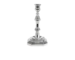 Candeliere argento ad una fiamma in stile inglese Selezione zanolli