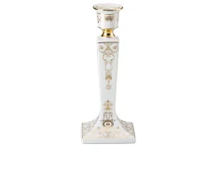 Candeliere medusa gala porcellana con candela Versace