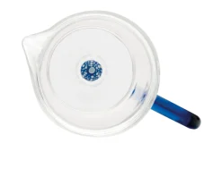 Caraffa teca mare corallo blu Zafferano