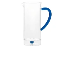 Caraffa teca mare corallo blu Zafferano
