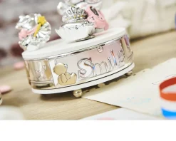 Carillon ballerina forever friends orsetto rosa Selezione zanolli