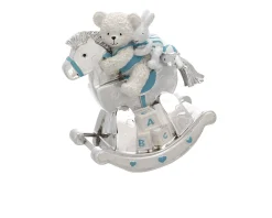 Carillon cavallo a dondolo celeste Selezione zanolli