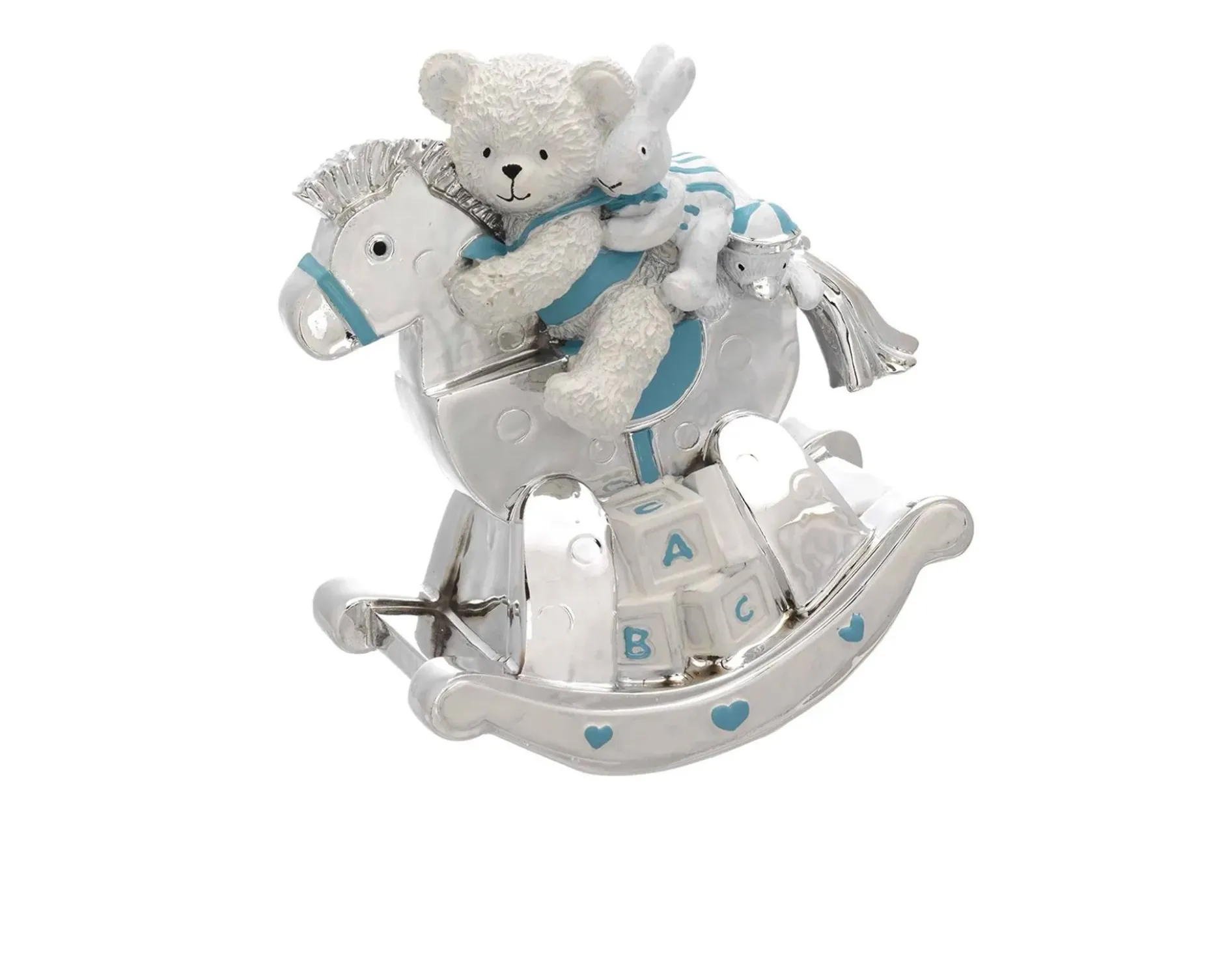 Carillon cavallo a dondolo celeste Selezione zanolli