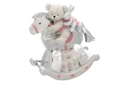 Carillon cavallo a dondolo rosa Selezione zanolli