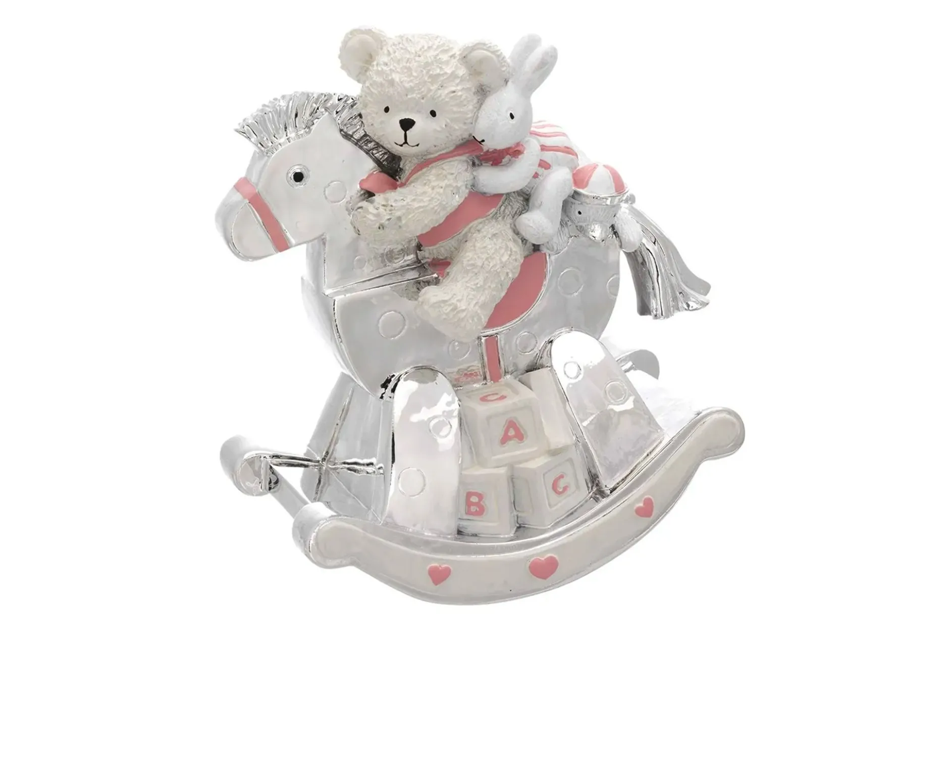 Carillon cavallo a dondolo rosa Selezione zanolli