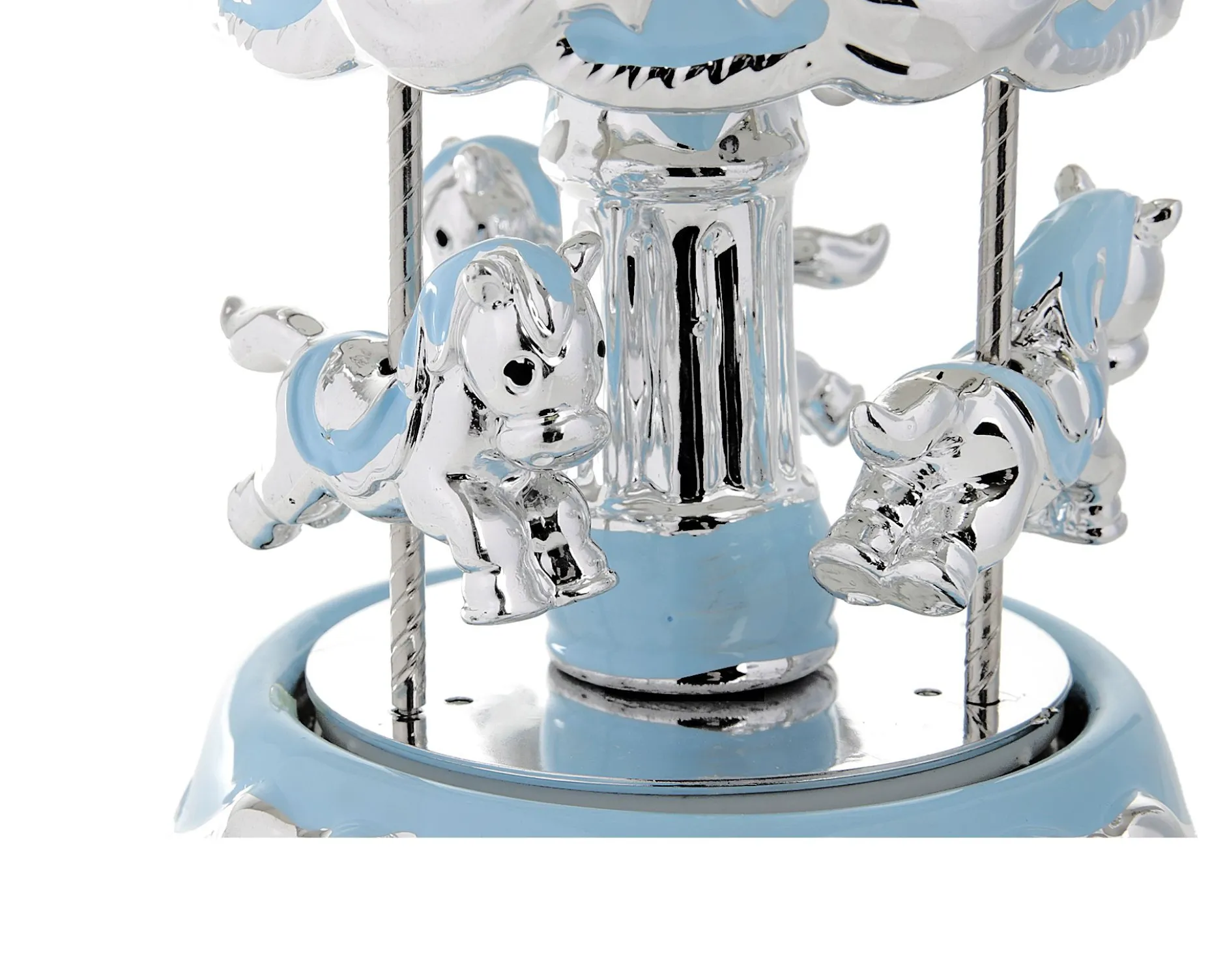 Carillon giostra dei cavalli celeste Selezione zanolli