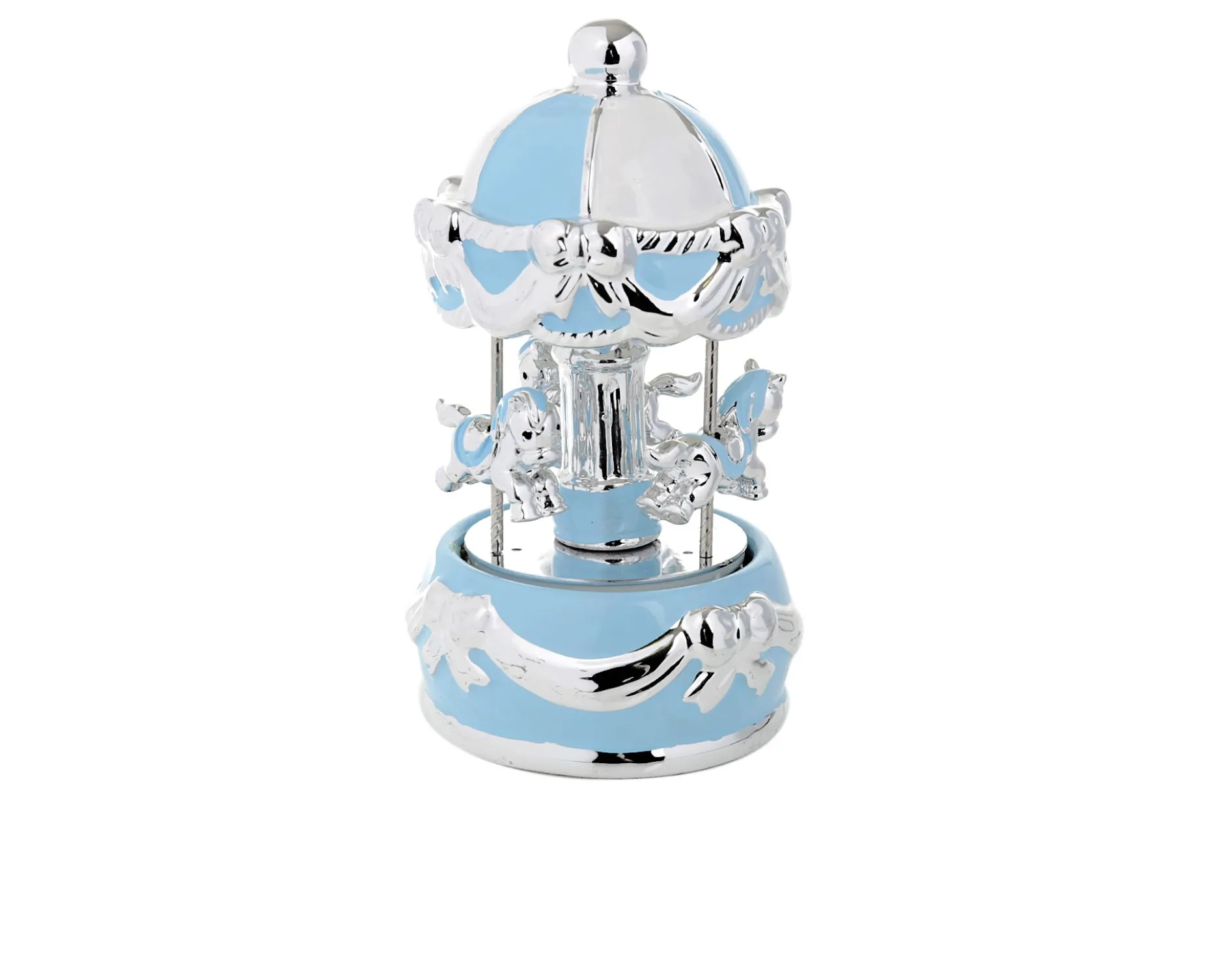Carillon giostra dei cavalli celeste Selezione zanolli