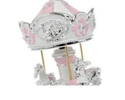 Carillon giostra dei cavalli rosa Selezione zanolli