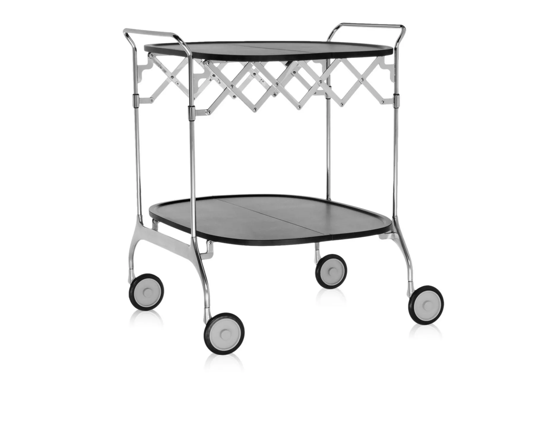 Carrello gastone nero Kartell