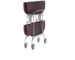 Carrello gastone prugna Kartell