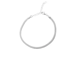 Cavigliera argento piatta Selezione zanolli