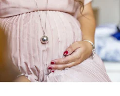 Ciondolo chiama angeli argento con cuori Selezione zanolli