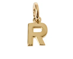Ciondolo lettera r oro 750‰ Selezione zanolli