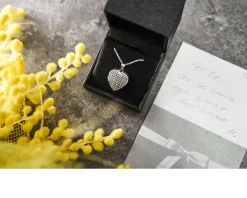 Ciondolo portafoto cuore argento Selezione zanolli