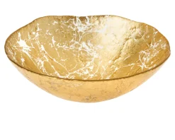 Ciotola foglia oro Onlylux