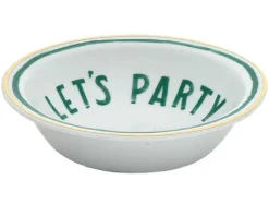 Ciotola the club porcellana let's party verde Bitossi home