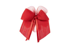Ciuffo portaconfetti in tulle rosso Selezione zanolli