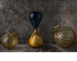 Clessidra vetro di murano ambra e orizzonte Venini