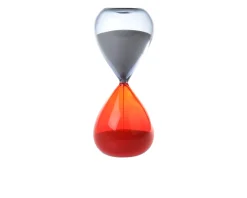 Clessidra vetro di murano uva e rosso Venini