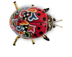 Coccinella lady m dipinta a mano Tom's drag