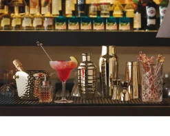 Cocktail shaker bar acciaio ramato per long drink Paderno