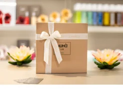 Cofanetto beauty ebano e tè bianco 4 pezzi Muhà