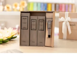 Cofanetto beauty ebano e tè bianco 4 pezzi Muhà