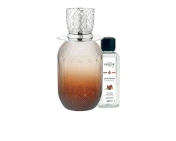 Cofanetto lampada catalitica evanescence fulva con profumo 250 ml cuir mystque Maison berger paris