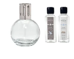 Cofanetto lampada catalitica l'essentielle ronde con 2 ricariche da 250 ml Maison berger paris