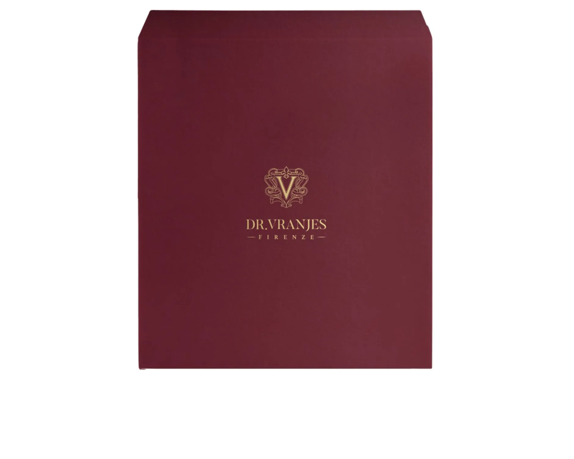 Cofanetto regalo rosso nobile decanter e bottiglia bordolese Dr. vranjes