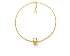 Collana classica in bronzo dorato Unoaerre
