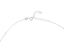 Collana luce argento con cubic zirconia e perla shell Sovrani