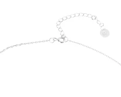 Collana luce argento con cubic zirconia e zirconi acquamarina Sovrani