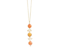 Collana ocean odissey vetro di murano corallo e cristalli Murrina murano venezia
