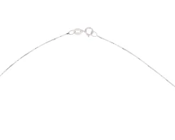 Collana oro 750‰ con acquamarina goccia e diamanti Selezione zanolli