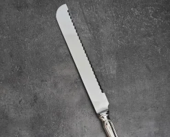Coltello pane/panettone argento in stile inglese usato ricondizionato Zanolli vintage