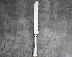 Coltello panettone argento in stile barocchino usato ricondizionato Zanolli vintage