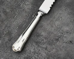 Coltello panettone argento in stile barocchino usato ricondizionato Zanolli vintage