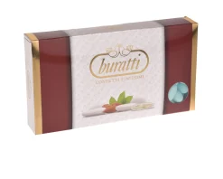Confetti mandorla pelata azzurri in confezione da 1 kg Buratti