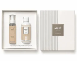 Confezione regalo bucato con spray dolce latte Muhà