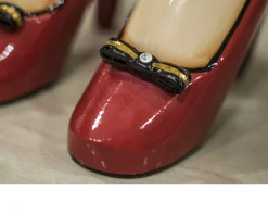 Console table lady's legs dipinta a mano Tom's drag