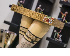 Console table lady's legs dipinta a mano Tom's drag