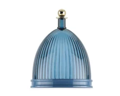 Contenitore la coupole azzurro e blu Kartell